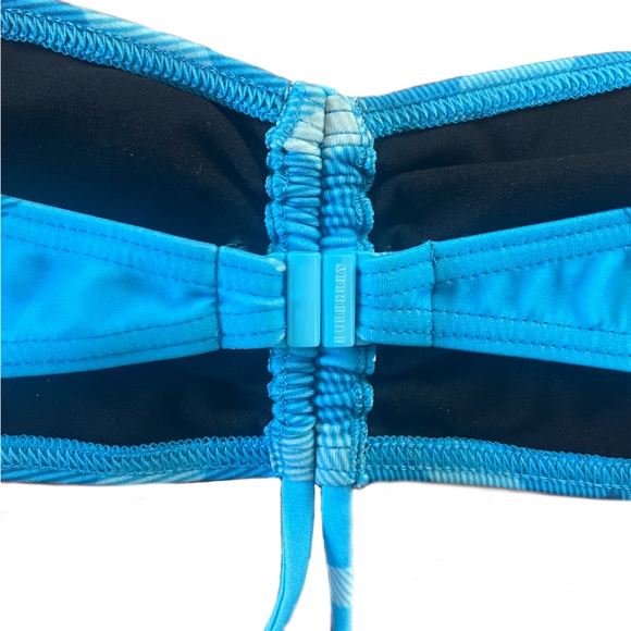 NWT Burberry blue check bikini 2 piece - Picture 4 of 10